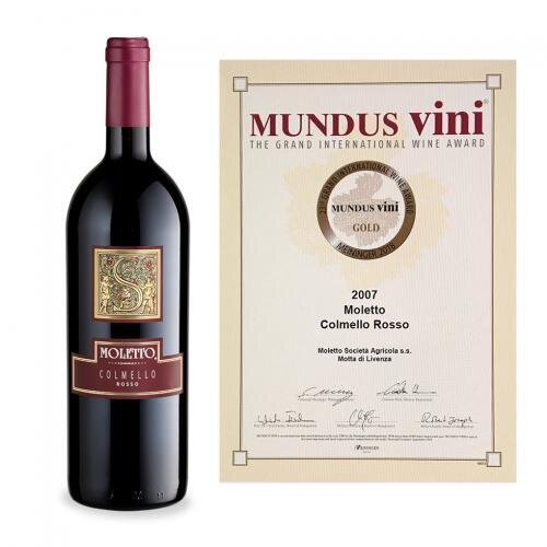 Вино Колмело 3л в дървена кутия 2007г