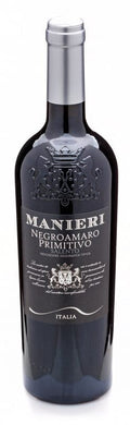 Вино Примитиво и Негроамаро, МАНИЕРИ, 0,75л